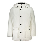 Hugo Boss White Polyamide Men Jacket -   -  Hugo Boss.